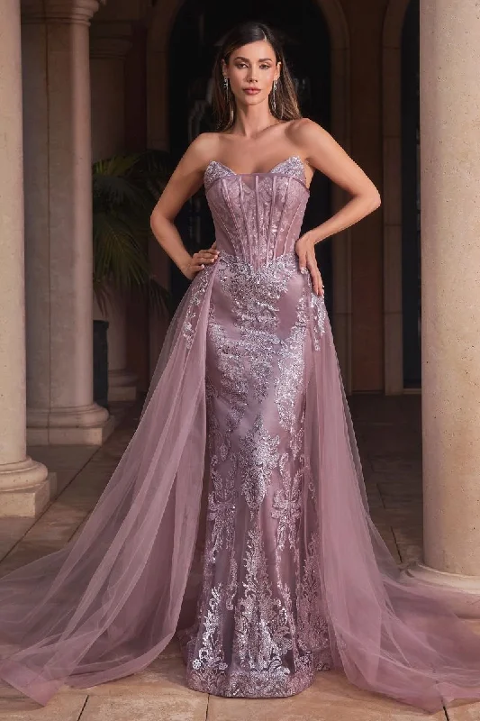 Cinderella Divine J858 Dusty Mauve 4 Sale