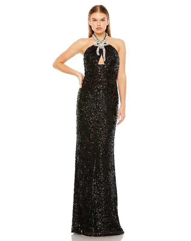 Mac Duggal 27410 Long Formal Prom Sequin Dress