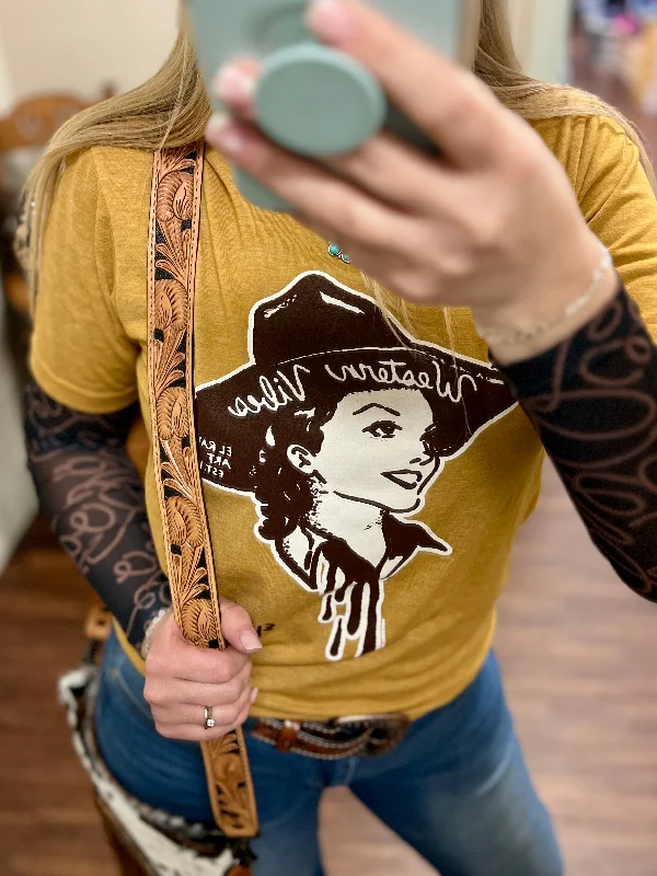 PLUS Mustard Western Vibes Tee