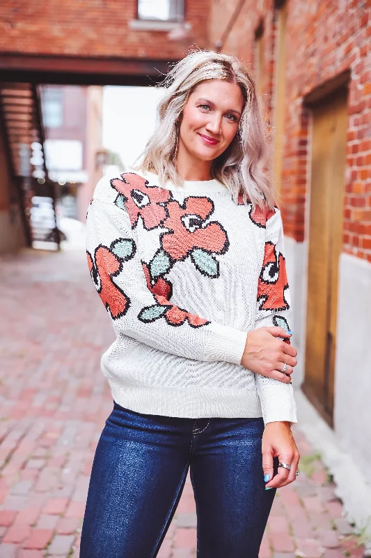 Abigail Floral Sweater