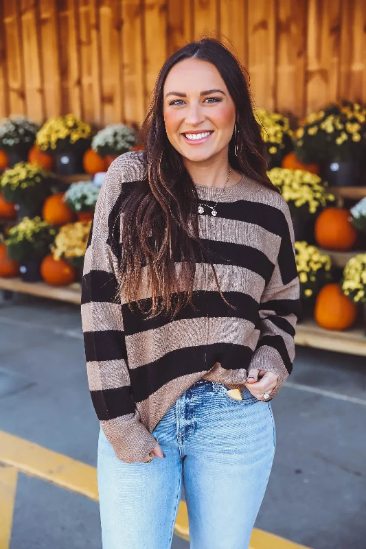 Amber Striped Sweater