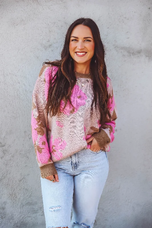 Hannah Floral Sweater