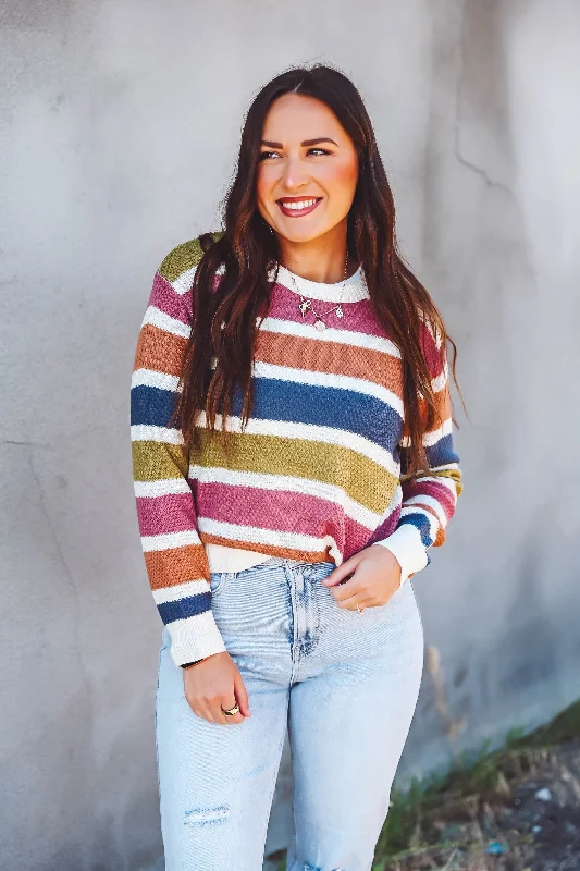 Lilly Color Block Sweater