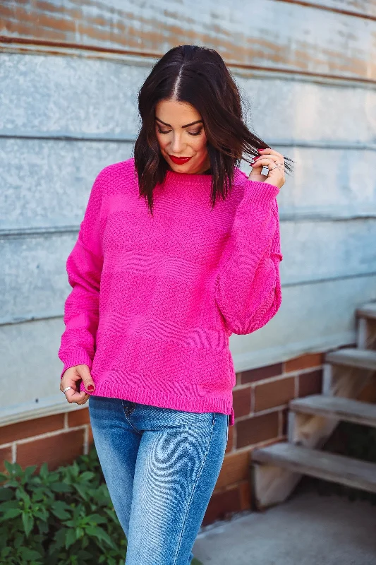 Lisa Sweater-Pink