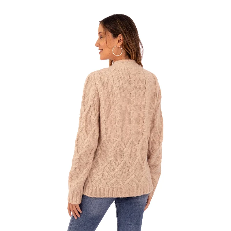 Novica Handmade Champagne Expression Blend Sweater