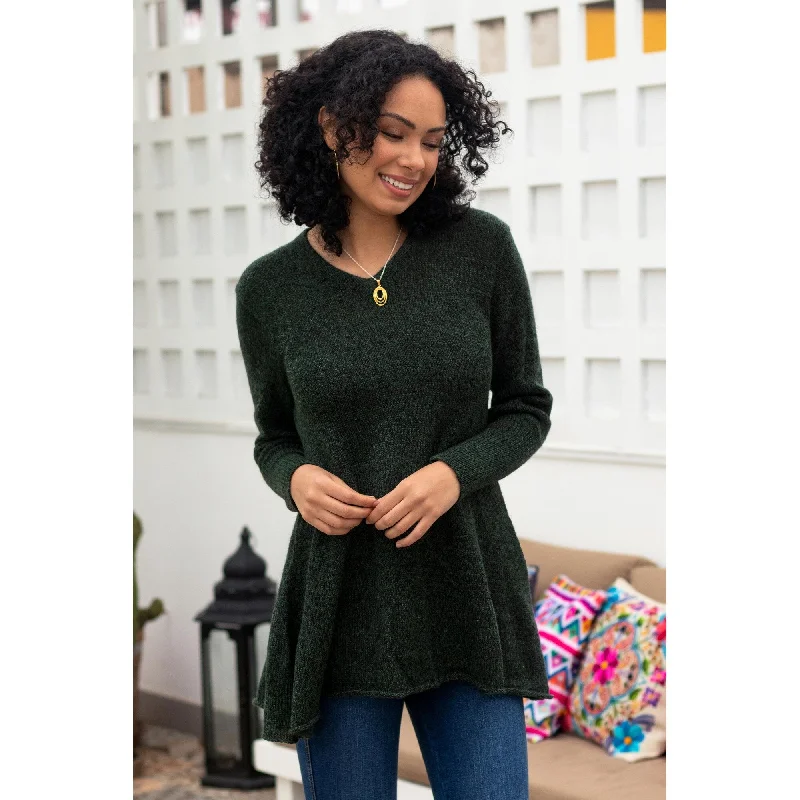 Novica Handmade Forest Shades Blend Sweater