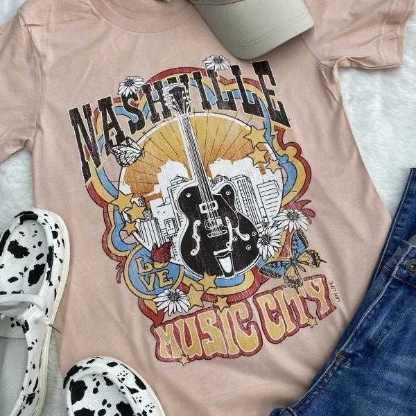 Plus Colors Of Nashville Tee