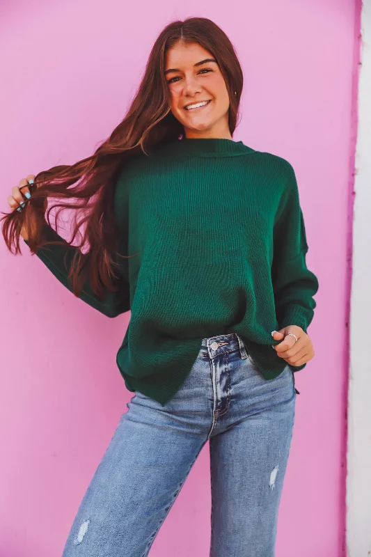 Zoe Sweater-Sea Green