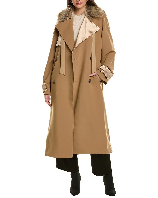 Adrienne Landau Trench Coat