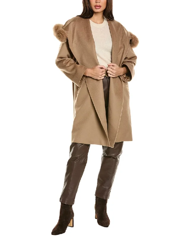 Max Mara Studio Mango Wool Coat