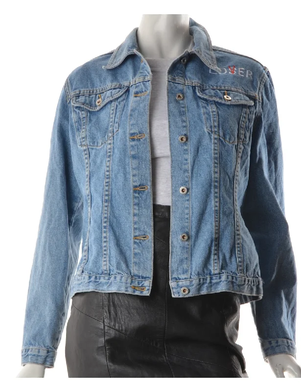 Label Roxanne Loser Love Denim Jacket