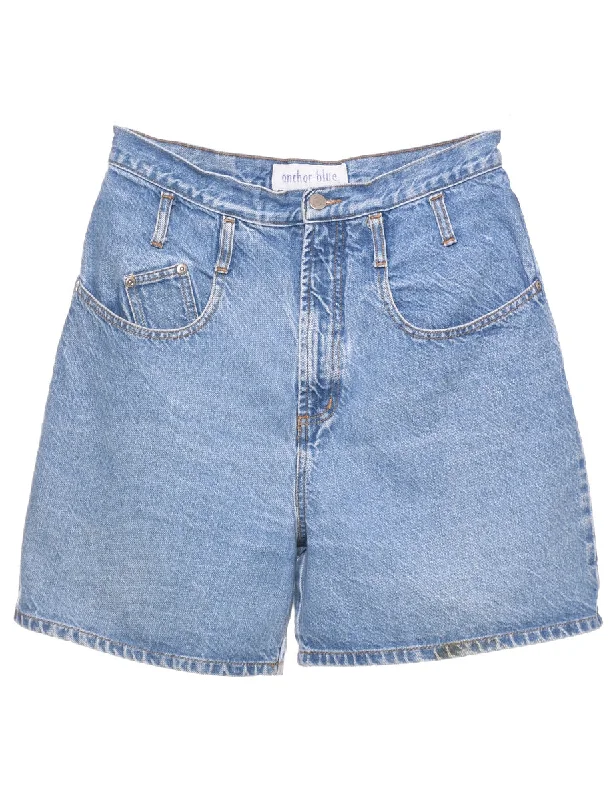 Light Wash Denim Shorts - W27 L5