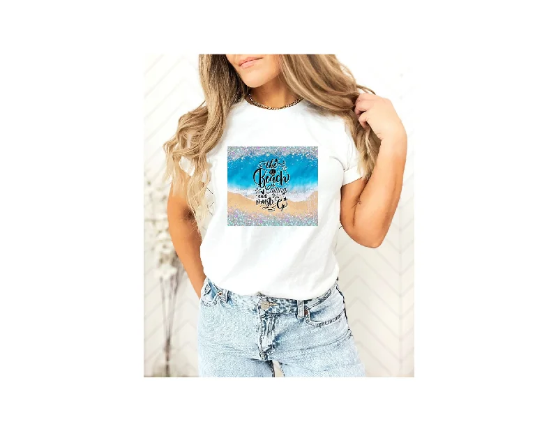 Beach calling T shirt