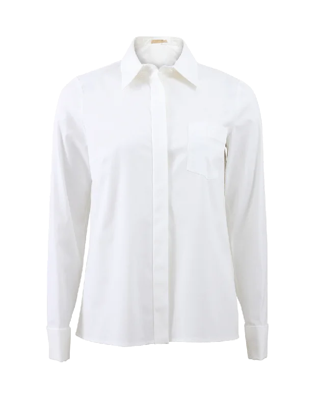 French Cuff Poplin Shirt