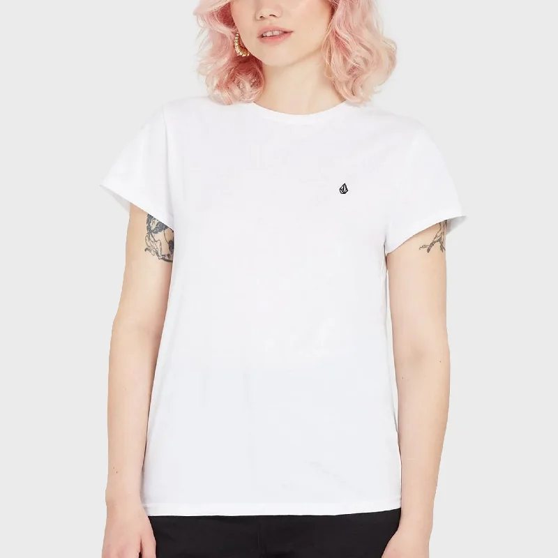 Volcom Stone Blanks Womens T-Shirt - White