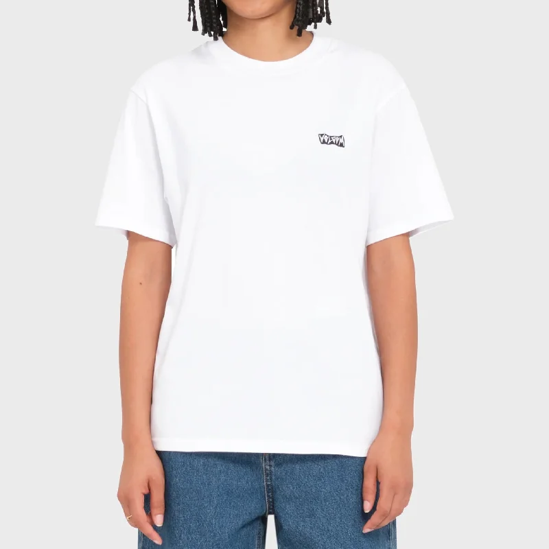 Volcom Womens Spikstone T-Shirt - White