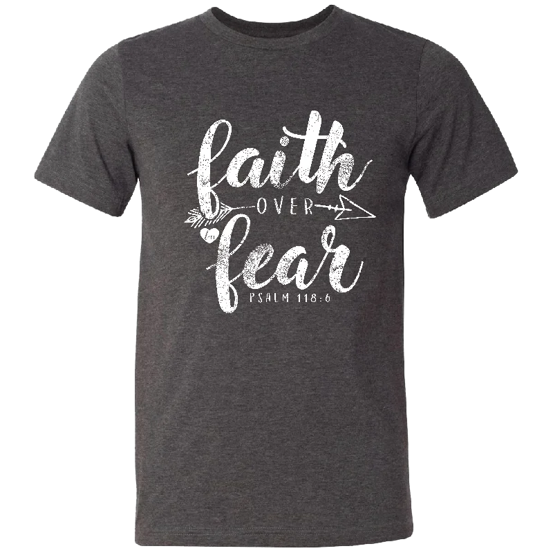 LM-24 Faith Over Fear Dark Grey Heather