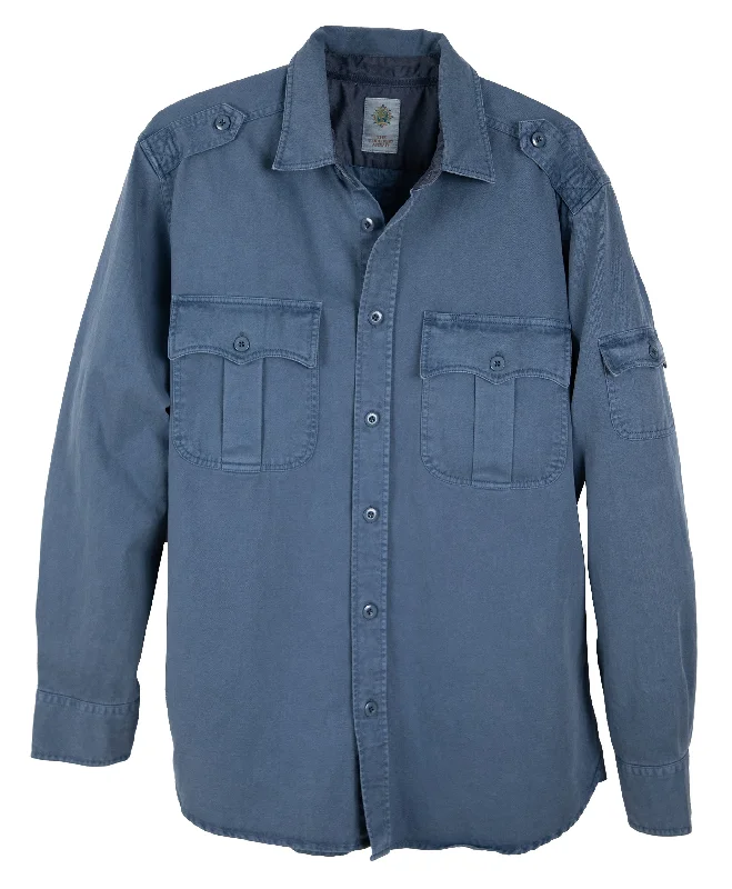 Nitty-Gritty Cotton Twill Shirt