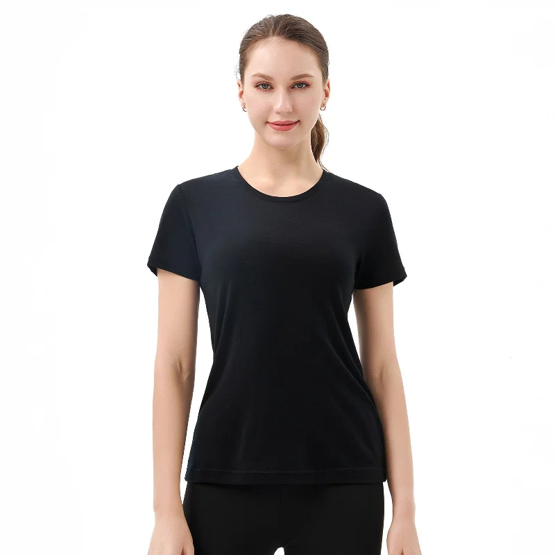 Women's Merino 150g Wool&Tencel Short Sleeve T-Shirt