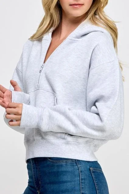 Half Zip Hoodie