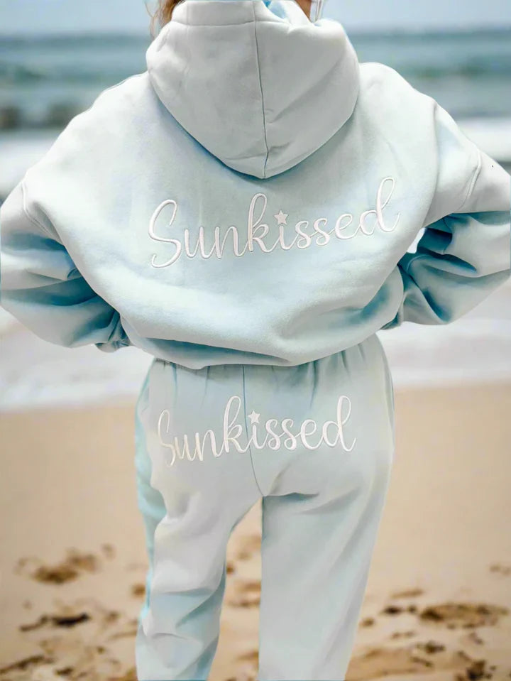 Sunkissed Coconut Script Hoodie