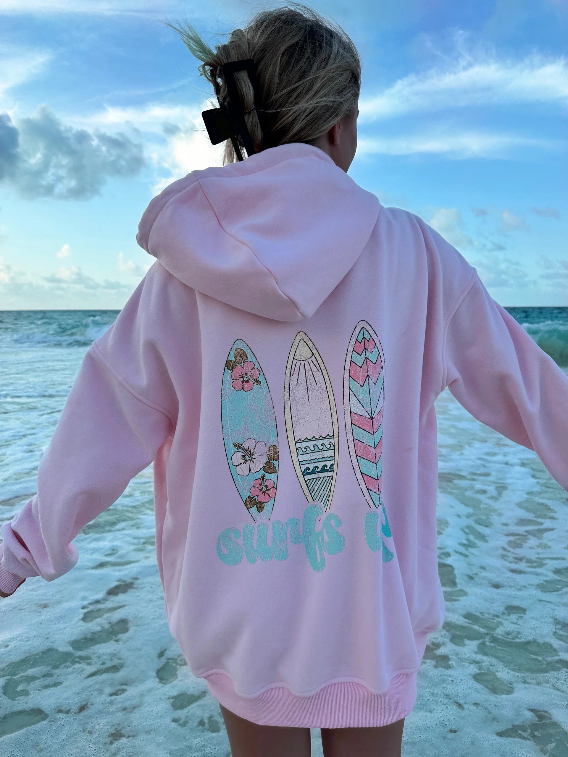 Surfs Up Zip Hoodie