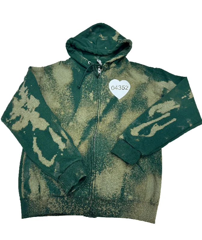 Camp Sample Sweatshirt Green Tie Dye Laurel