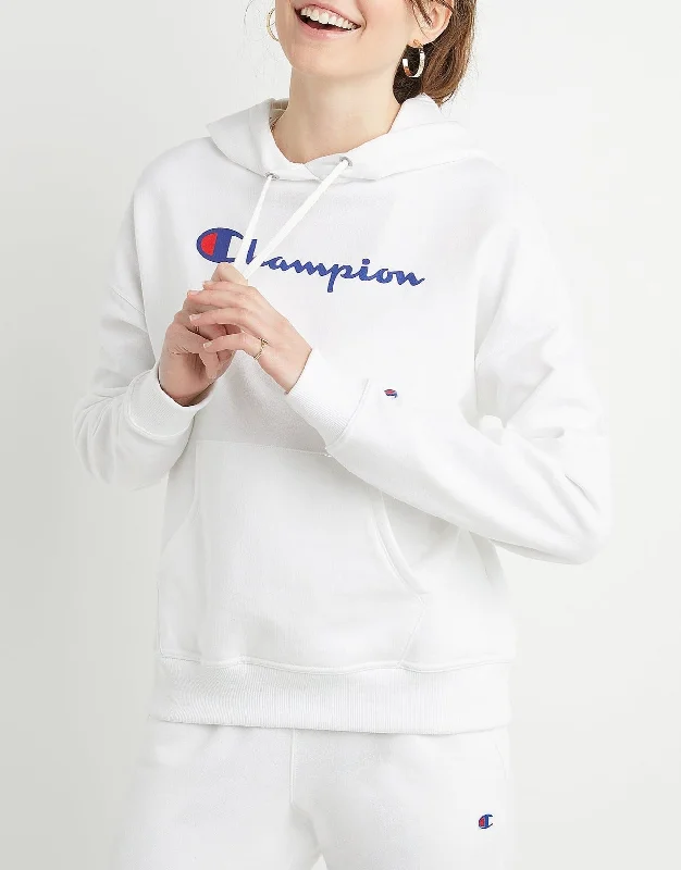 Women's Script Logo Powerblend Hoodie